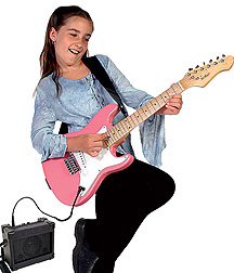 E Guitar Girl